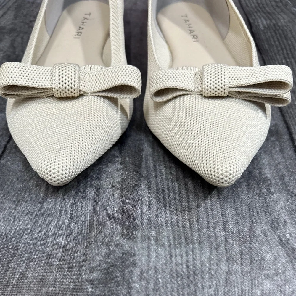 Tahari Slip On Bow Detail Ballet Flat - Athens - Picture 6 of 9